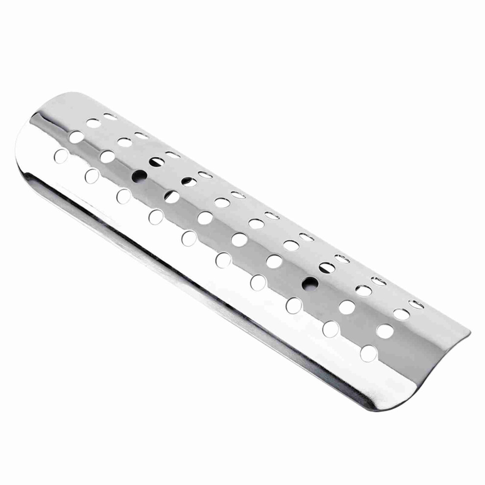 Stylish Heat Shield Guard For Motorcycle Exhaust Pipes 50-70Mm Silver 8061330055865