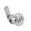 Precision Stainless Steel Cam Lock - Secure 3-Digit Code Silver 6
