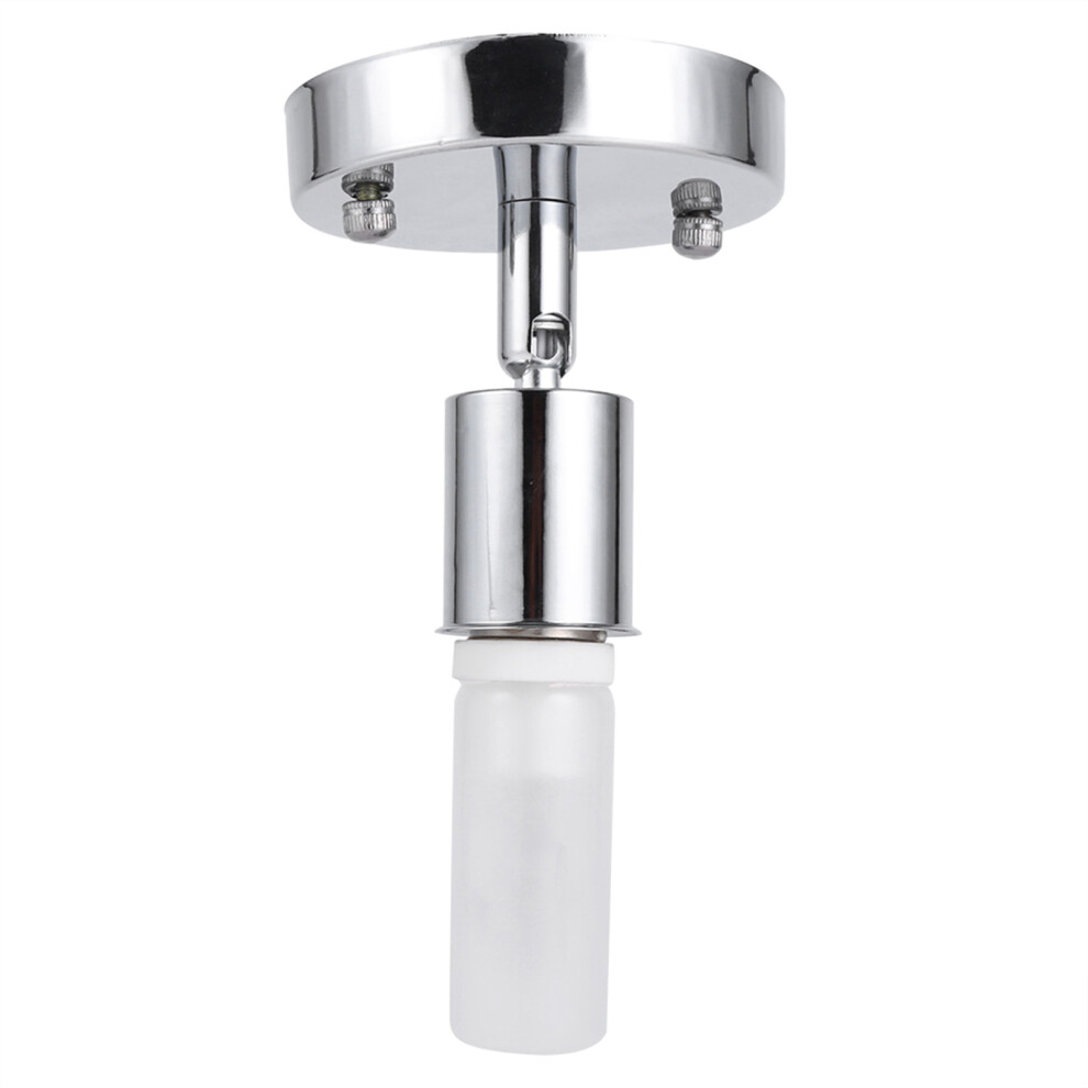 Silver E27 Ceiling Light Socket 180 Rotating for Home/Office Use-image-OPC-PJ6W7HN-NEW