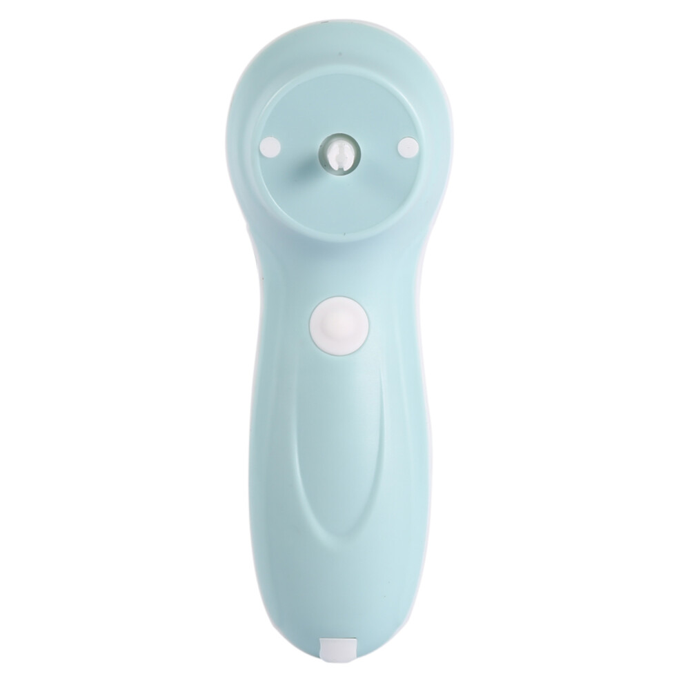 Electric Facial Cleansing Brush with Replaceable Heads - Blue, USB Rechargeable