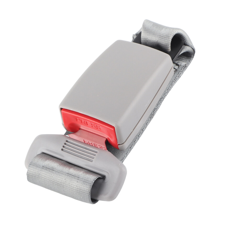 Universal Car Seatbelt Extender 27Cm, Easy Click & Comfortable Gray 9391330062167