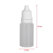 50PCS 10ml Versatile Dropper Bottles for Solvents Paint Essence Eye Care