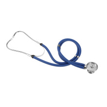 Colorful Dual-Head Medical Stethoscope - Professional Healthcare Tool in Blue