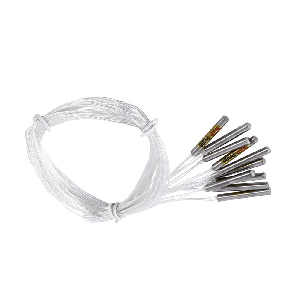 10pcs Waterproof PT100 Temperature Sensor Probes - -20 to 250