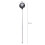 Mini-Teleskopisches Rundlandnetz 16-44 cm Silber 9