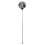 Mini-Teleskopisches Rundlandnetz 16-44 cm Silber 6