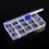 Comprehensive 200pcs 0.1uF-220uF Electrolytic Capacitor Assortment Box 7
