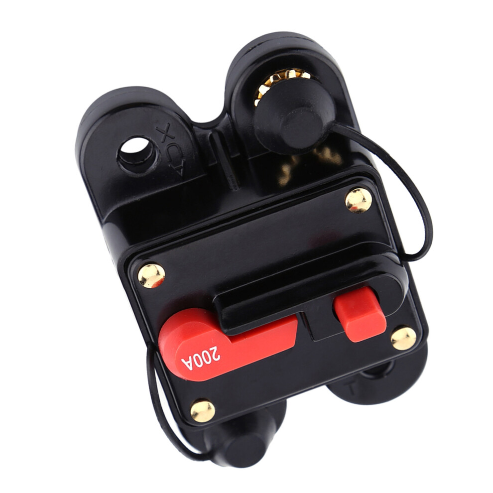Marine Boat Bike 12V 200A Circuit Breaker For Car Stereo Audio Reset Fuse 4911330068317