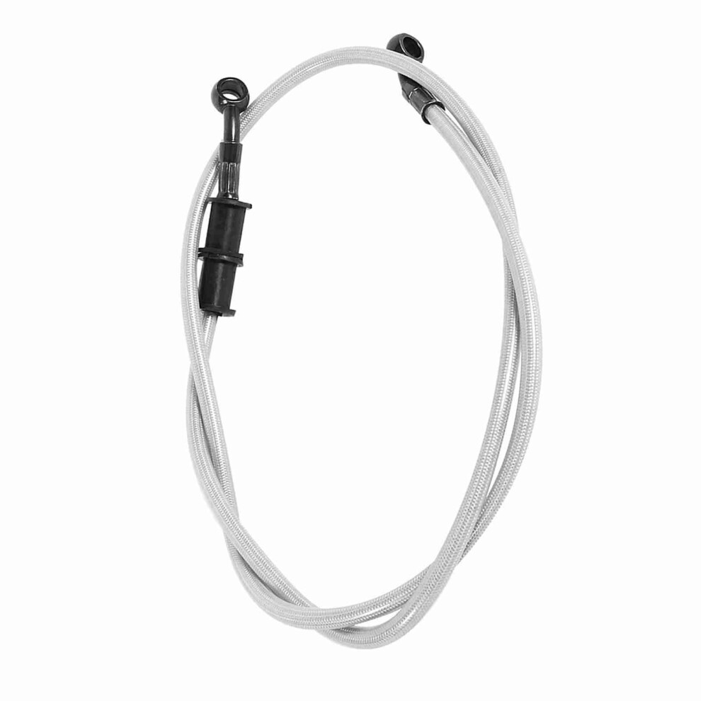 50Cm Motorcycle Brake Clutch Oil Hose Line Pipe Braided Hydraulic Silver 9411330068904