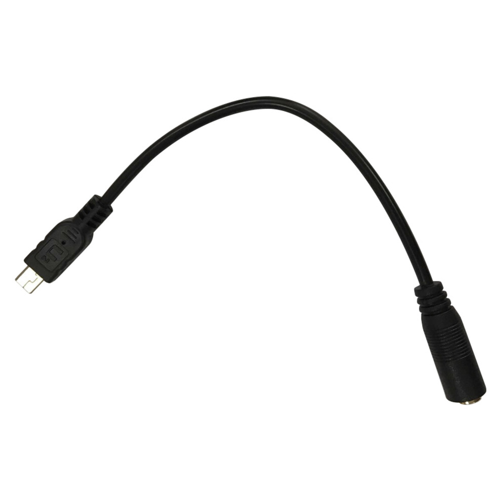 Mini Usb To 3.5Mm Microphone Adapter Cable For Gopro Hd Hero 1-4, Black 7901330073920