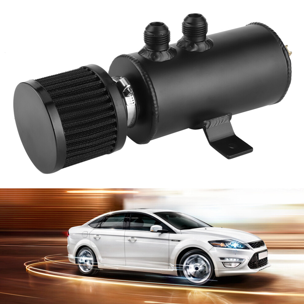 Universal 0.75L Baffled Oil Catch Can With Breather For Engine Longevity 5041330076520