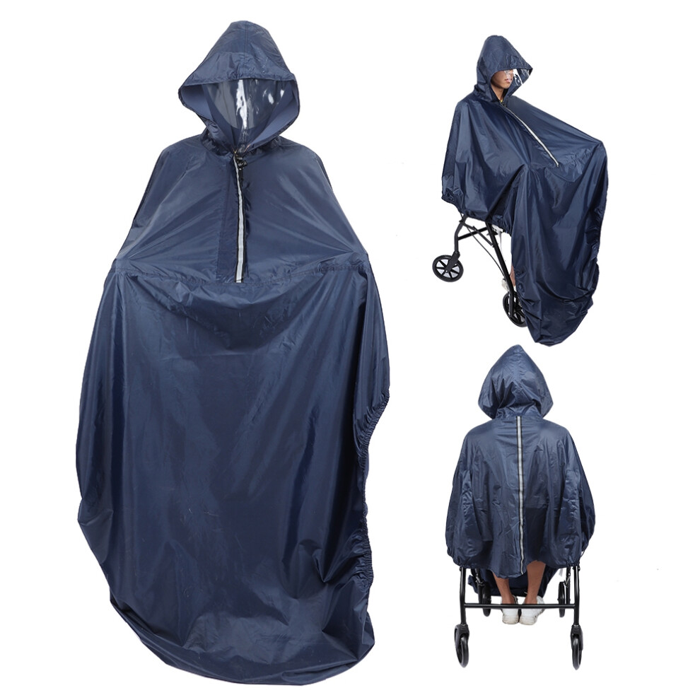 Hooded Waterproof Wheelchair Rain Cover - Soft and Durable Design