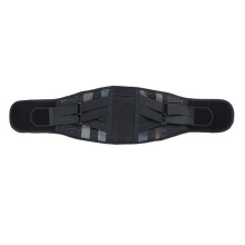 (black, L) Back Support Brace For Men And Women Breathable Lumbar Belt Adjustable Mesh