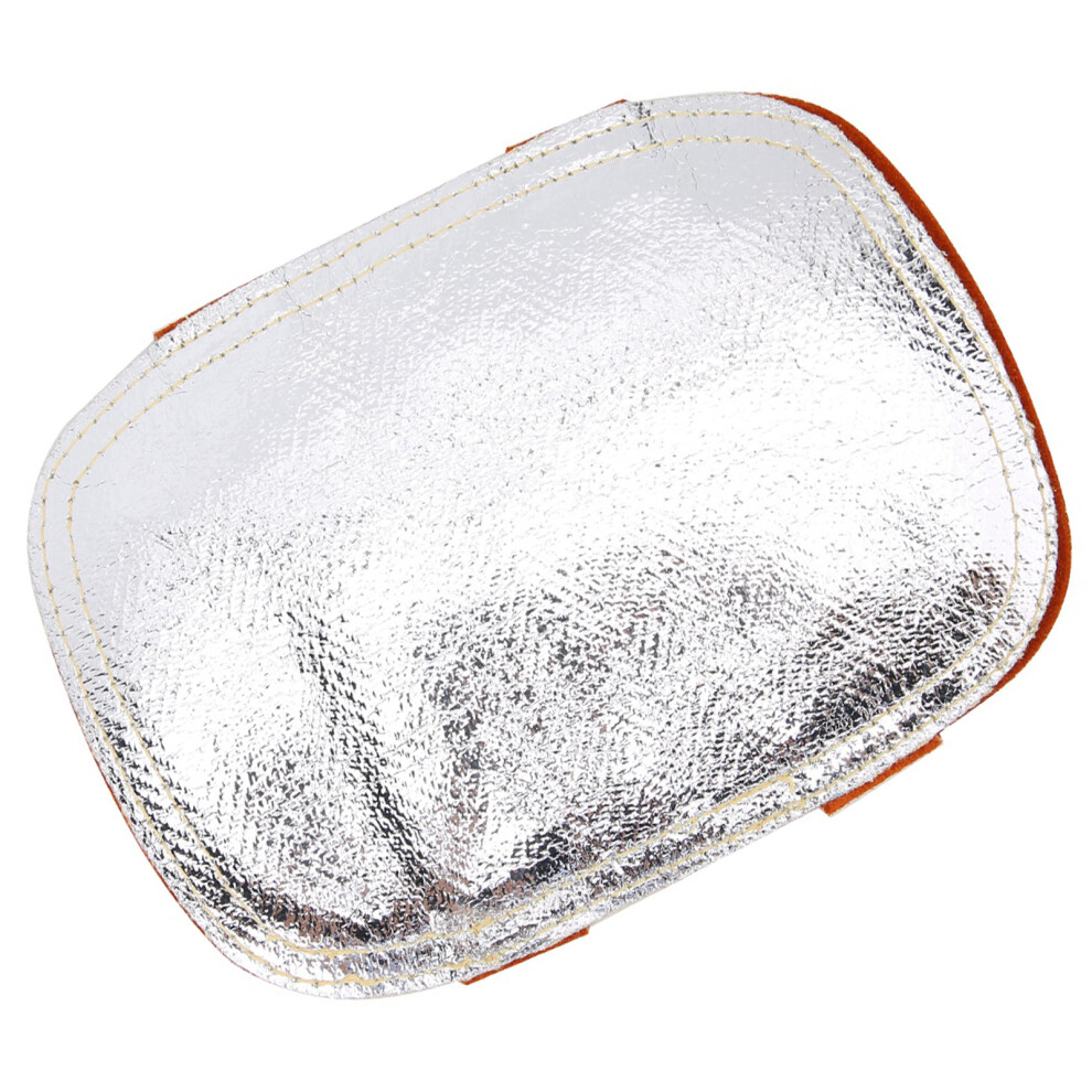 Heat Shield Split Cowhide Leather Welding Hand Pad - 21Cm, Reflective 4391330078910