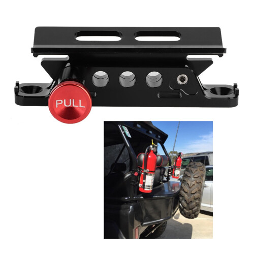 Rust Resistant Fire Extinguisher Holder Fits Wrangler Securely Fastened 2