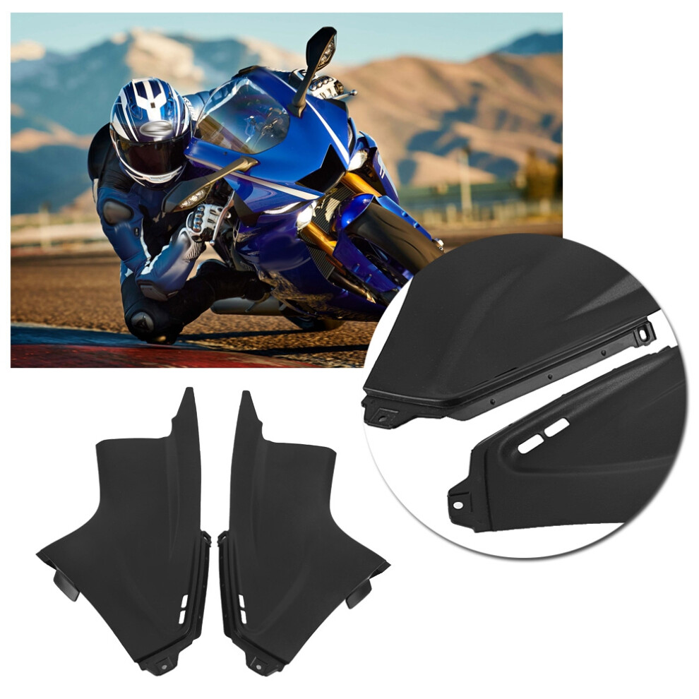 Yzf-R6 Fairing Air Dust Cover Insert Pair For Yamaha Black 8331330083251
