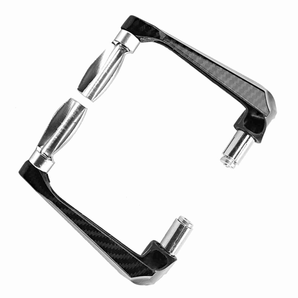 7/8 Inch Aluminum Handlebar Brake Protector For Motorcycles & Bikes Â Silver 8741330083227