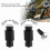 22mm 7/8" Universal Motorcycle Handlebar End Plug Caps Silver CNC Alloy 6