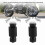 22mm 7/8" Universal Motorcycle Handlebar End Plug Caps Silver CNC Alloy 9