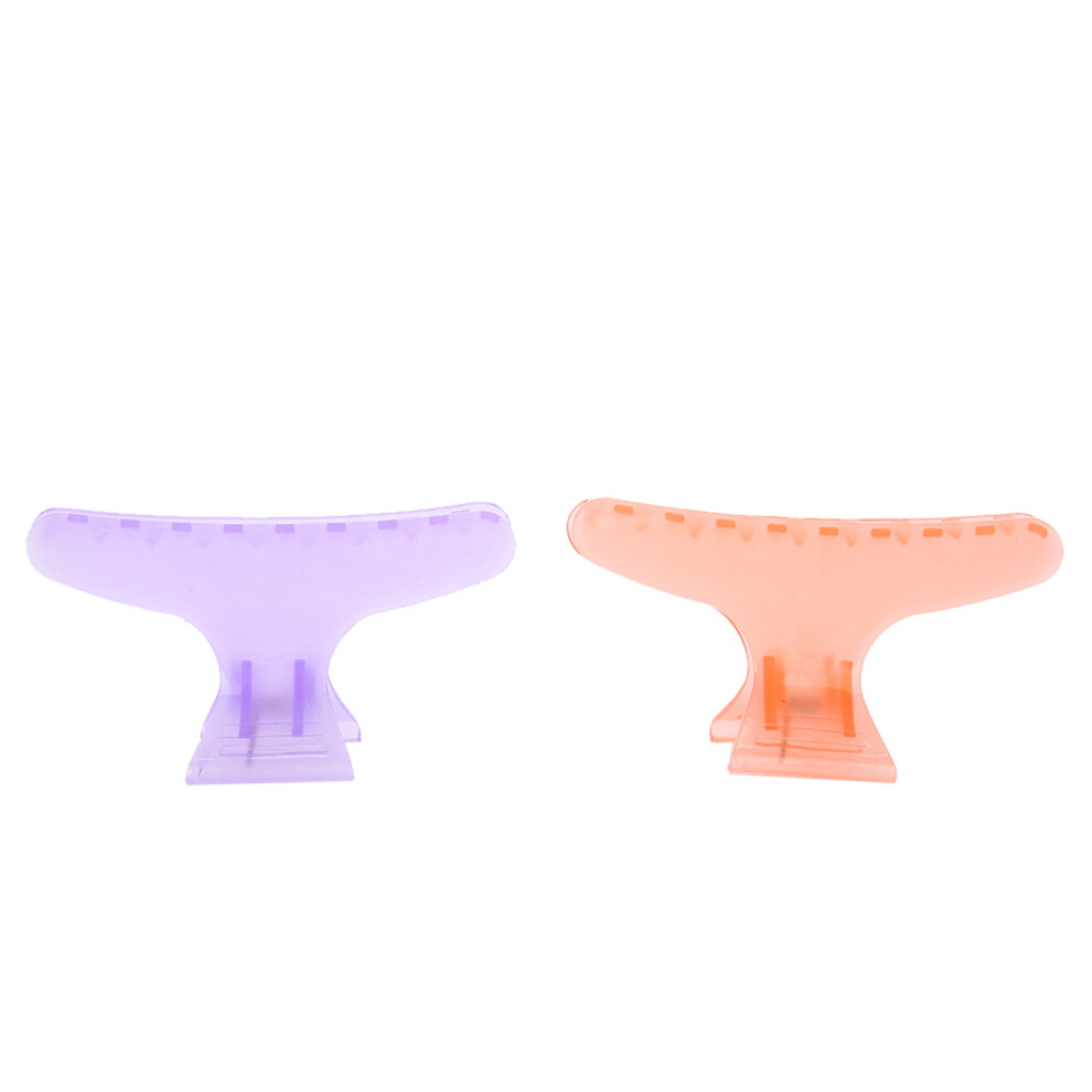 Unisex Butterfly Hair Sectioning Clips - 12Pcs Non-Slip Hair Styling Clamps