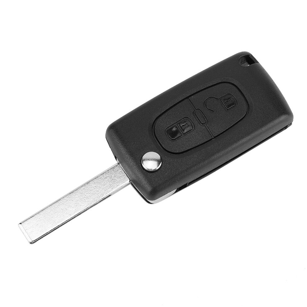 Peugeot 2008 3008 5008 Remote Key Shell - 2 Button Replacement Cover 8731330084379