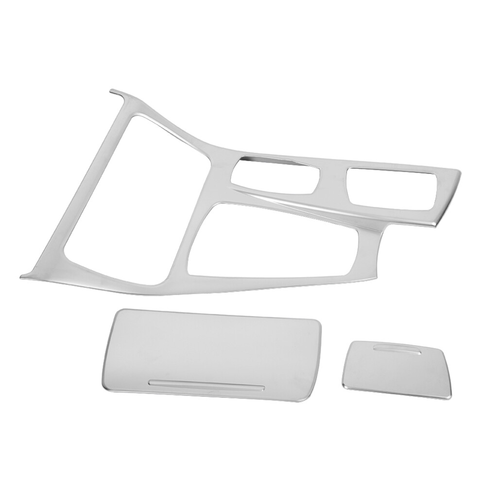 BMW F10 2011-2016 Center Console Gear Shift Trim ABS Chromed Cover 10.5x6cm-image-OPC-PJ6WMZQ-NEW