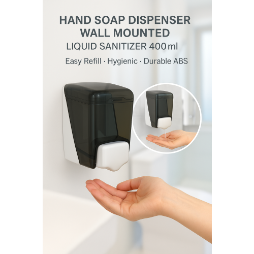 Phoenix Carex Antibacterial Hand Wash 5L & 400ml Wall Mounted Soap Dispenser 2
