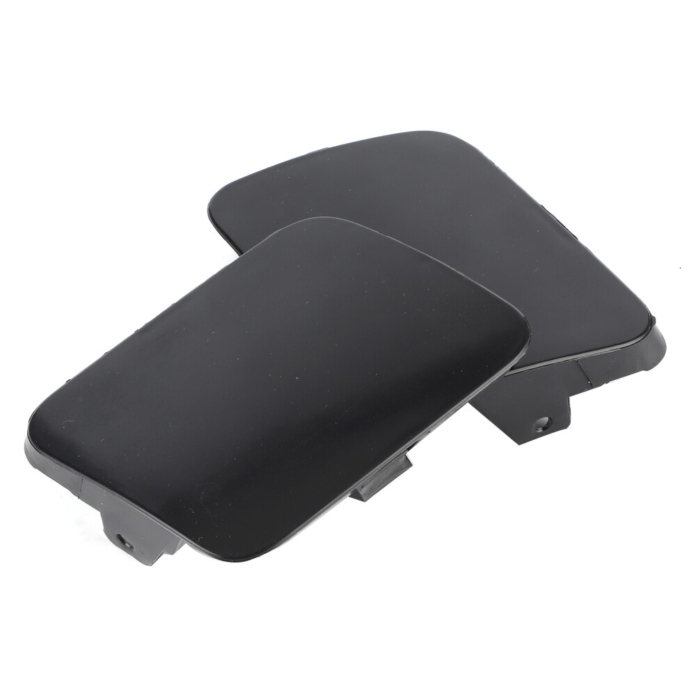 2Pcs Front Bumper Tow Hook Bracket Cover For Rav4 2005-2008 Black 4921330085917