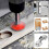 Adjustable Hinge Hole Boring Drill Bit for Wood & Plastic 25mm 1