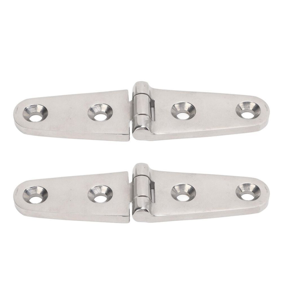 Pair Heavy Duty Strap Hinge With Holes 316 Stainless Steel Marine Boat Home Hardware For Door Gate