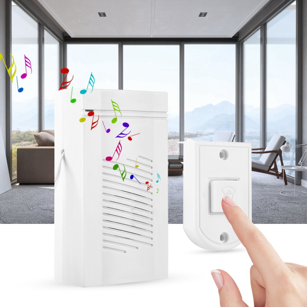 Durable Abs Wire Doorbell For School & Hospital Wall Mount Ring Bell Chime 4661330088197