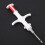 Safely Inserted 134.2K/125K FDX-B Microchip 1.4*8mm with Syringe 9
