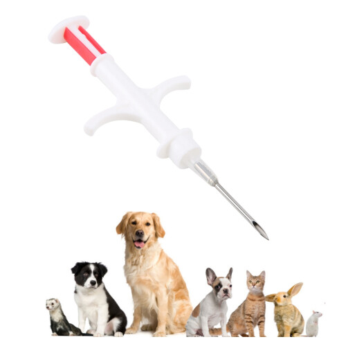 Safely Inserted 134.2K/125K FDX-B Microchip 1.4*8mm with Syringe 2