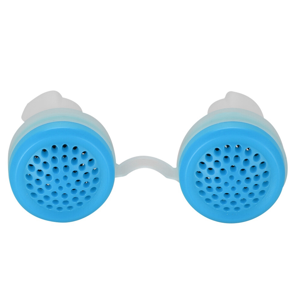 Upgraded Anti Snore Nose Device with Built-in Air Purifier Blue