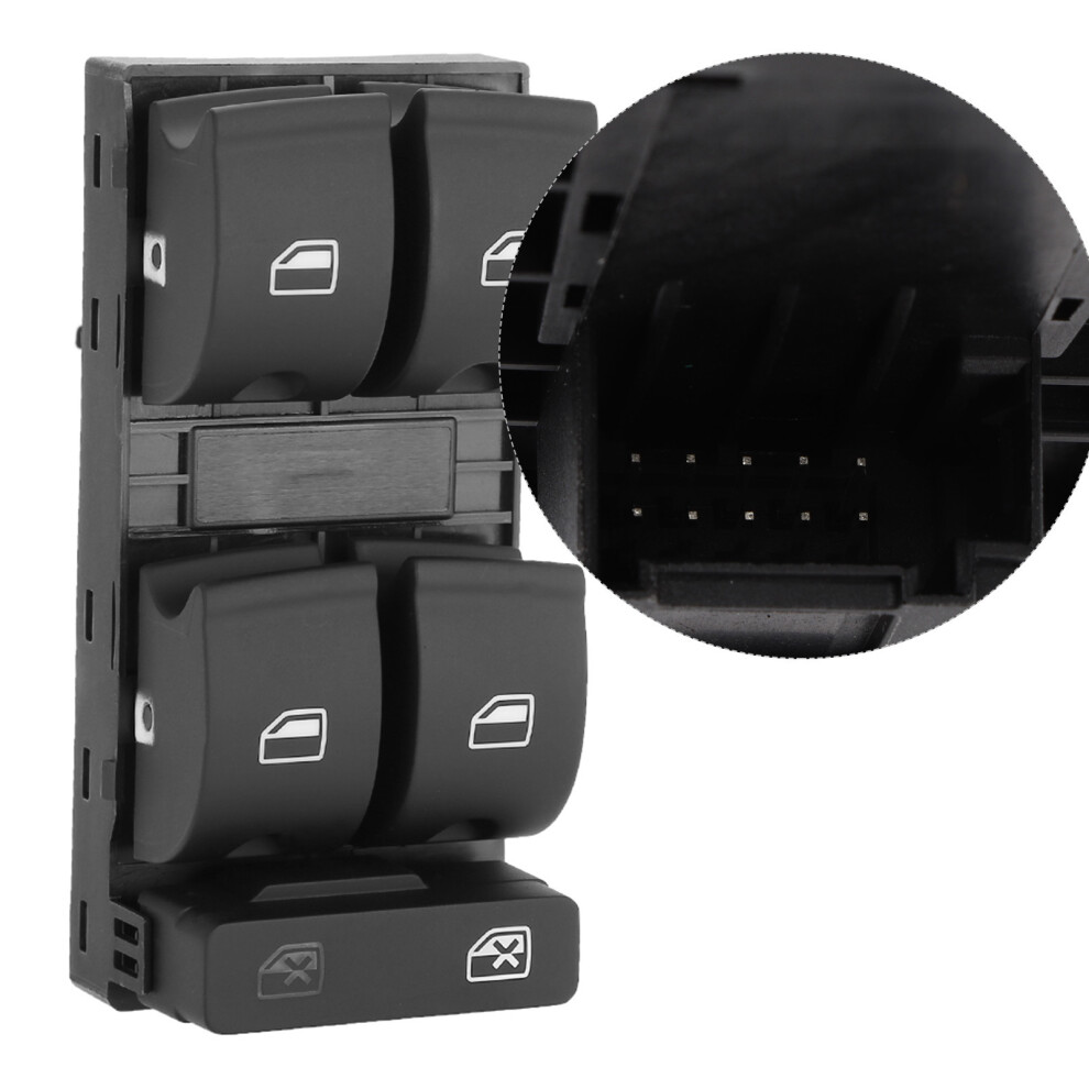 Power Window Lifter Switch 8ED 959 851 for A4/S4 B6 B7 RS4 SEAT Exeo Black-image-OPC-PJ6WXBG-NEW