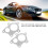 Durable Aluminium 5 Bolt Exhaust Gaskets T3 T4 T04E Down Pipe Set 5