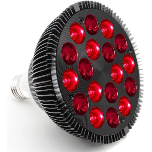 Λάμπα θεραπείας με κόκκινο φως, 18 LED, 54W, συσκευή συνδυασμού υπέρυθρων και κόκκιν