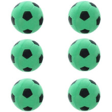 mini balones de fútbol (verdes) para niños, suaves, para interior y exterior, para jugar en el jardín