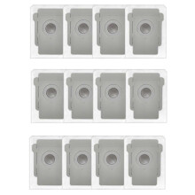 12 sacos de pó compatíveis com acessórios para aspiradores Combo J9+ e Combo J7+/Plus, feitos para durar e funcionar bem