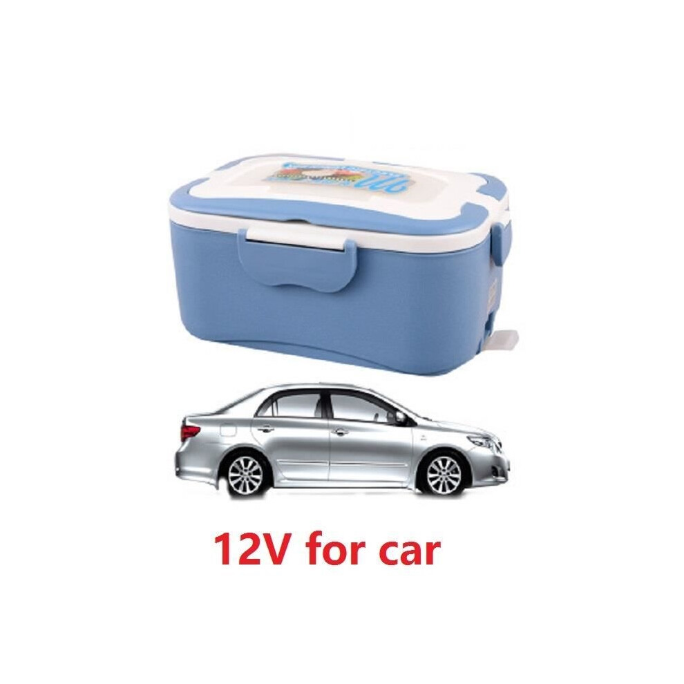 Electric Food Warmer Lunch Box 304 Stainless Steel Inner Pot 12V Car Portable Lunch Box Rice Cooker v