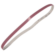10PCS 533 x 9mm Sanding Belts Aluminium Oxide 100# Abrasive Straps