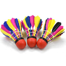 Badminton Balls, Shuttlecocks, 12 HighQuality, and Flight Stable Shuttlecocks