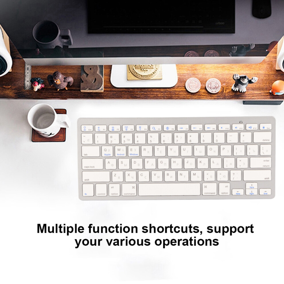 Portable Ultra Thin Wireless Keyboard For Mac Windows Android 3021330101349