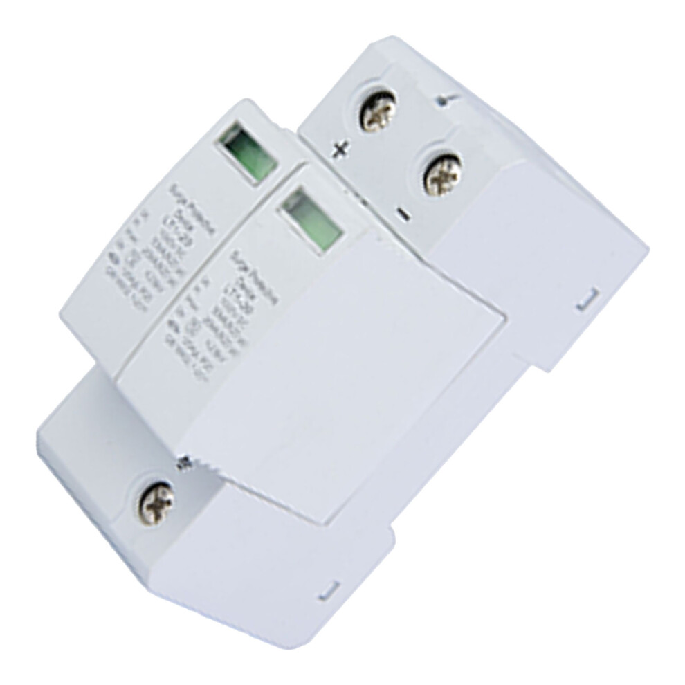 2P Dc Solar Lightning Protector 20Ka Surge Arrestor For Pv Systems 8771330101805