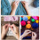 Portable 11pcs Circular Knitting Needle Set Hollow Design 43/65/80cm 8