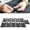 Portable 11pcs Circular Knitting Needle Set Hollow Design 43/65/80cm 15