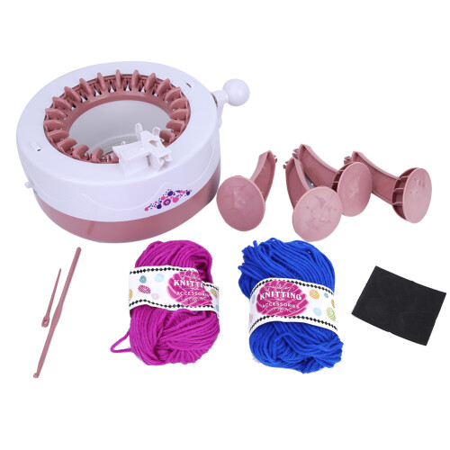 Kids Plastic Hand Knitting Machine 22 Needle Weaving Toy Tool for DIY Fun 1
