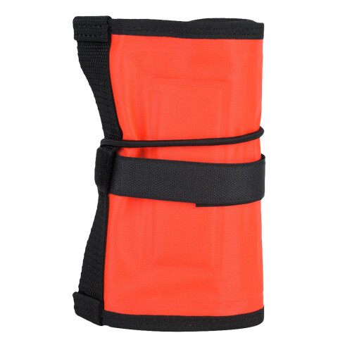 5FT High Visibility Inflatable Surface Marker Buoy for Dive Safety, Red