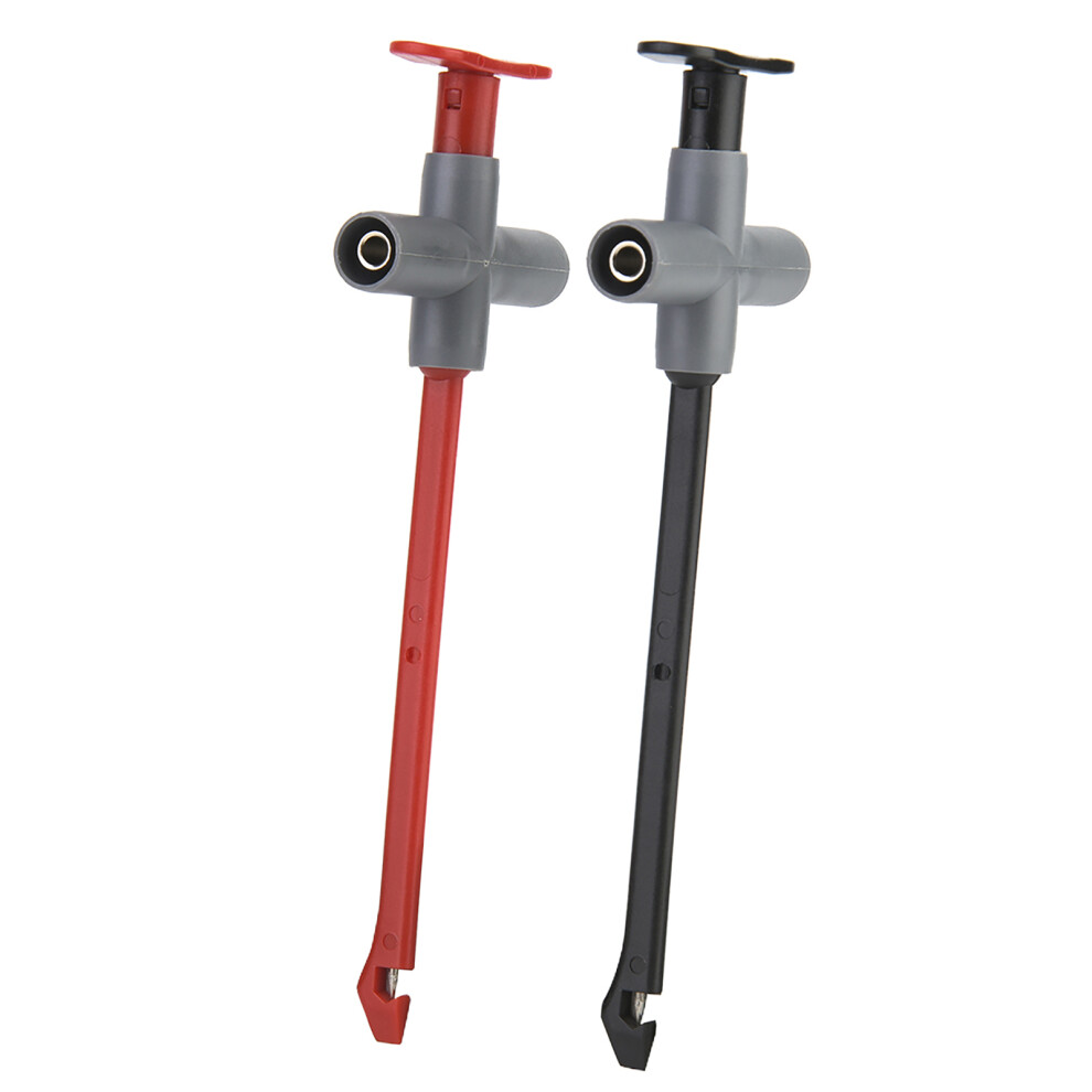P5010 Auto Repair Multimeter Clips 2Pcs 4Mm Banana Plug Puncture Probes 5061330106027