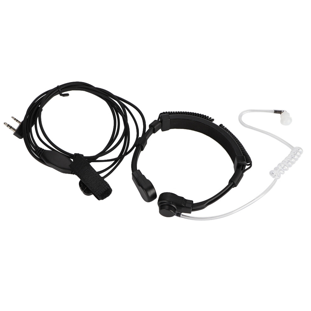 Durable Throat Mic Transceiver Earpiece For Uv 5R/5Re Walkie Talkies 9391330106113